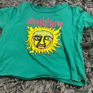 sublime crop top